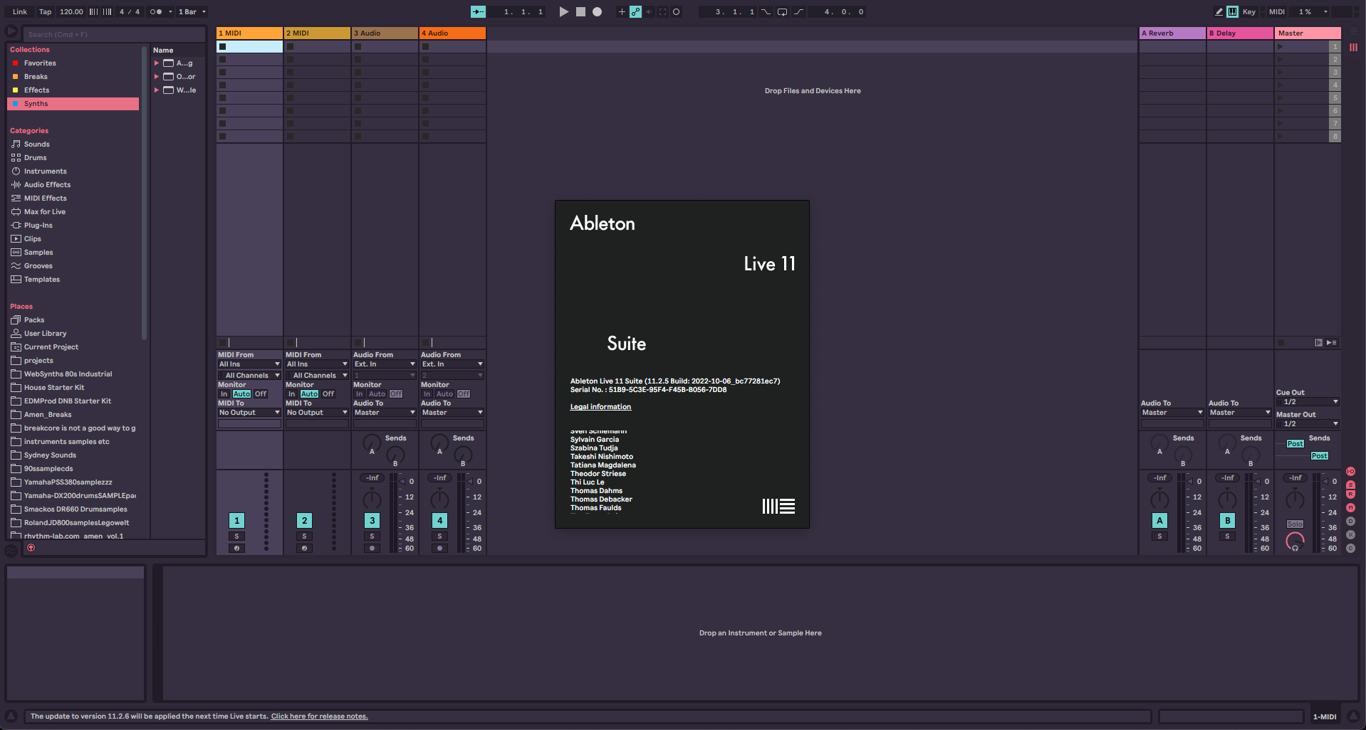 Ableton Ableton Live 11 Suite (Upgrade)